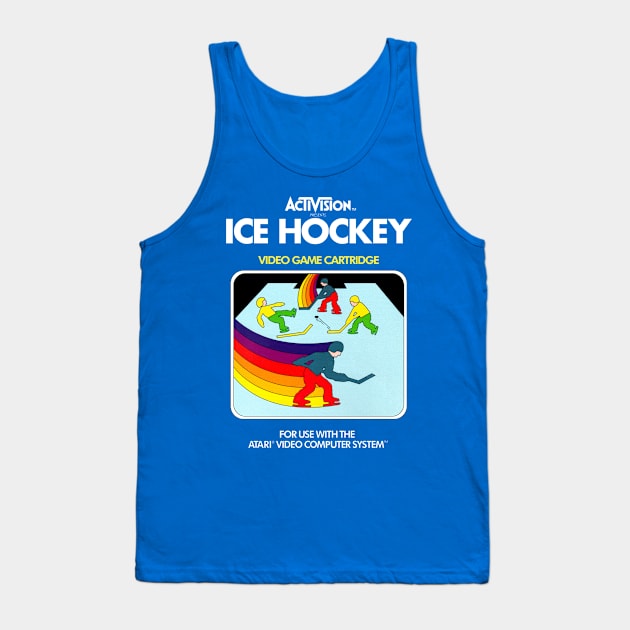 Ice Hockey Tank Top by Snomad_Designs